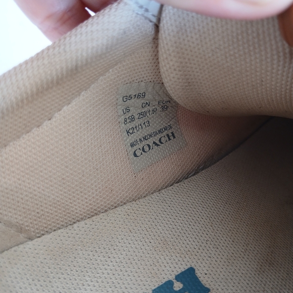 Coach Lowline Rainbow Sneakers Women's Size 8.5 - Picture 10 of 10